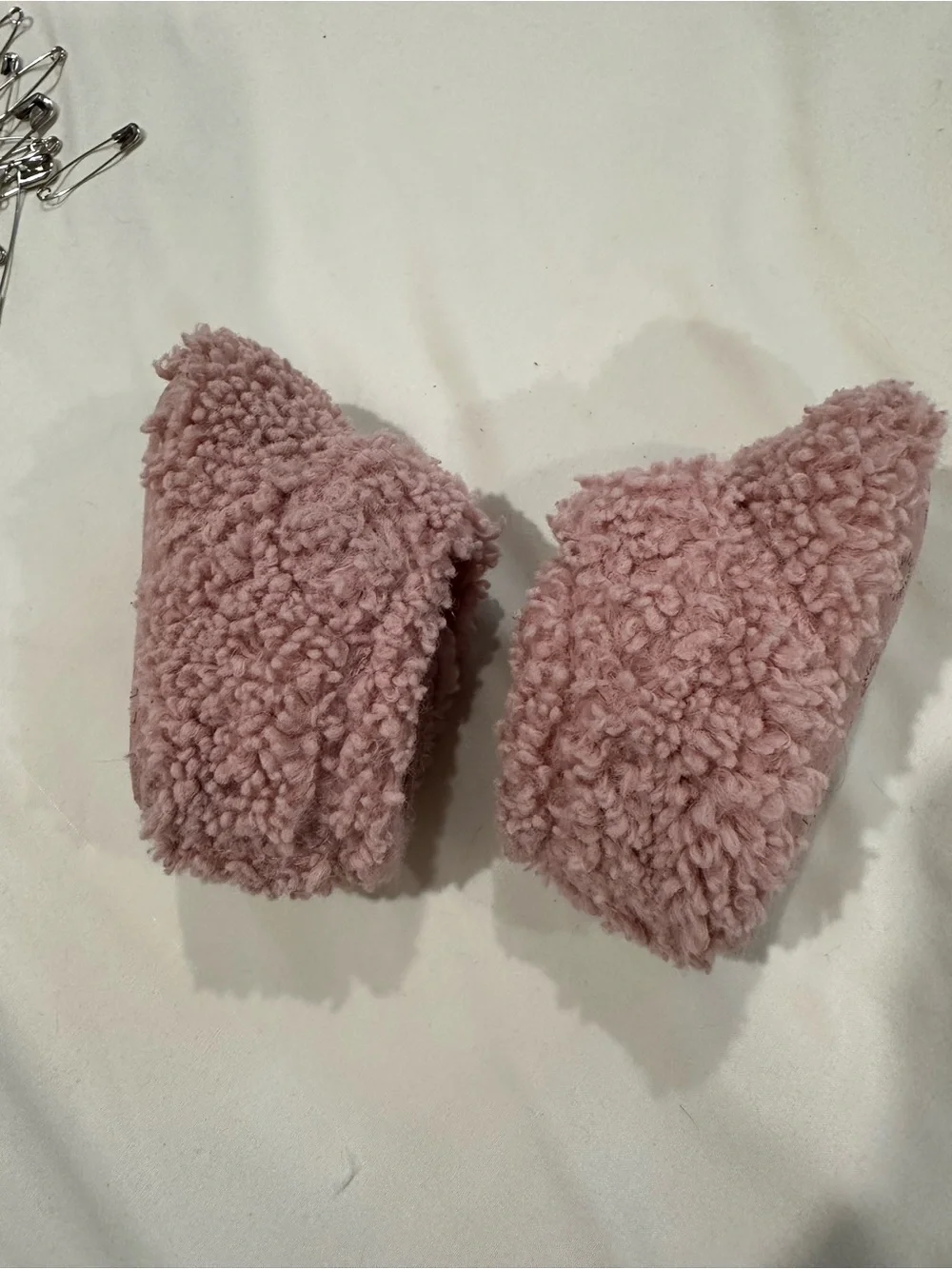 UGG Blush Pink Shearling Baby Booties